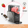 5 Preset Frozen Drink Machine, 88oz Home Ice Cream Slushie Maker, No Ice Needed & Self-Cleaning, for Slushies, Margarita, Frappes and Milkshakes