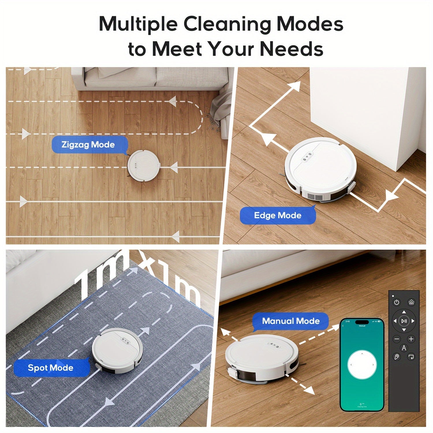 3-in-1 Robotic Vacuum Mop Combo, Self-Empty Station for 45 Days, 3000Pa Strong Suction, LiDAR Navigation & Multi-Floor Mapping, Ideal for Pet Owners, Carpets & Hard Floors