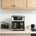 20 Bar Espresso & Cappuccino Machine, Dual Boiler, Touch Control, Automatic Milk Frother, Dual Wall Filters, Ideal for Family Gatherings & Holiday Gifts